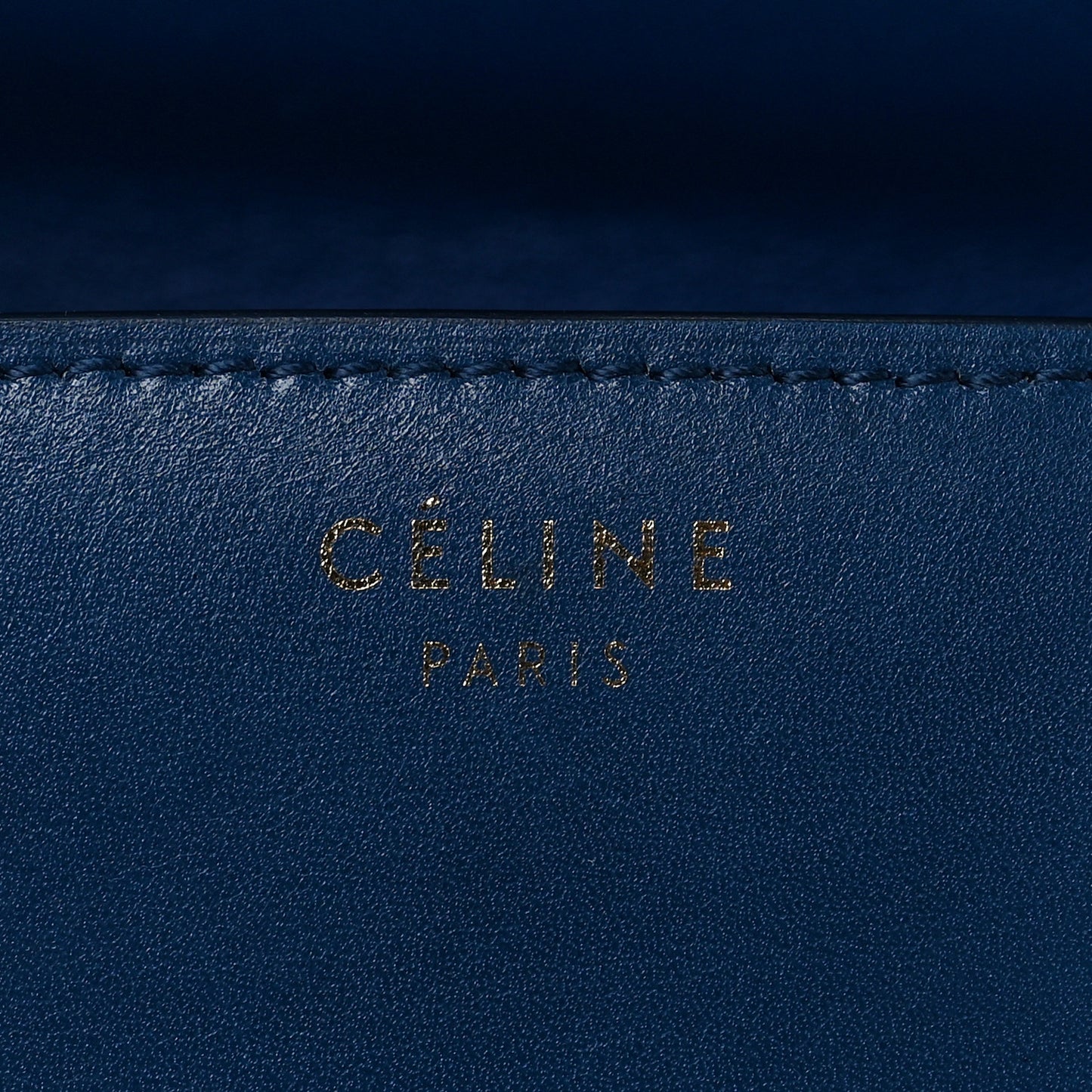 Box Calfskin Medium Classic Box Flap Bag Deepsea