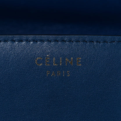 Celine Box Calfskin Medium Classic Box Flap Bag Deepsea 6 of 12
