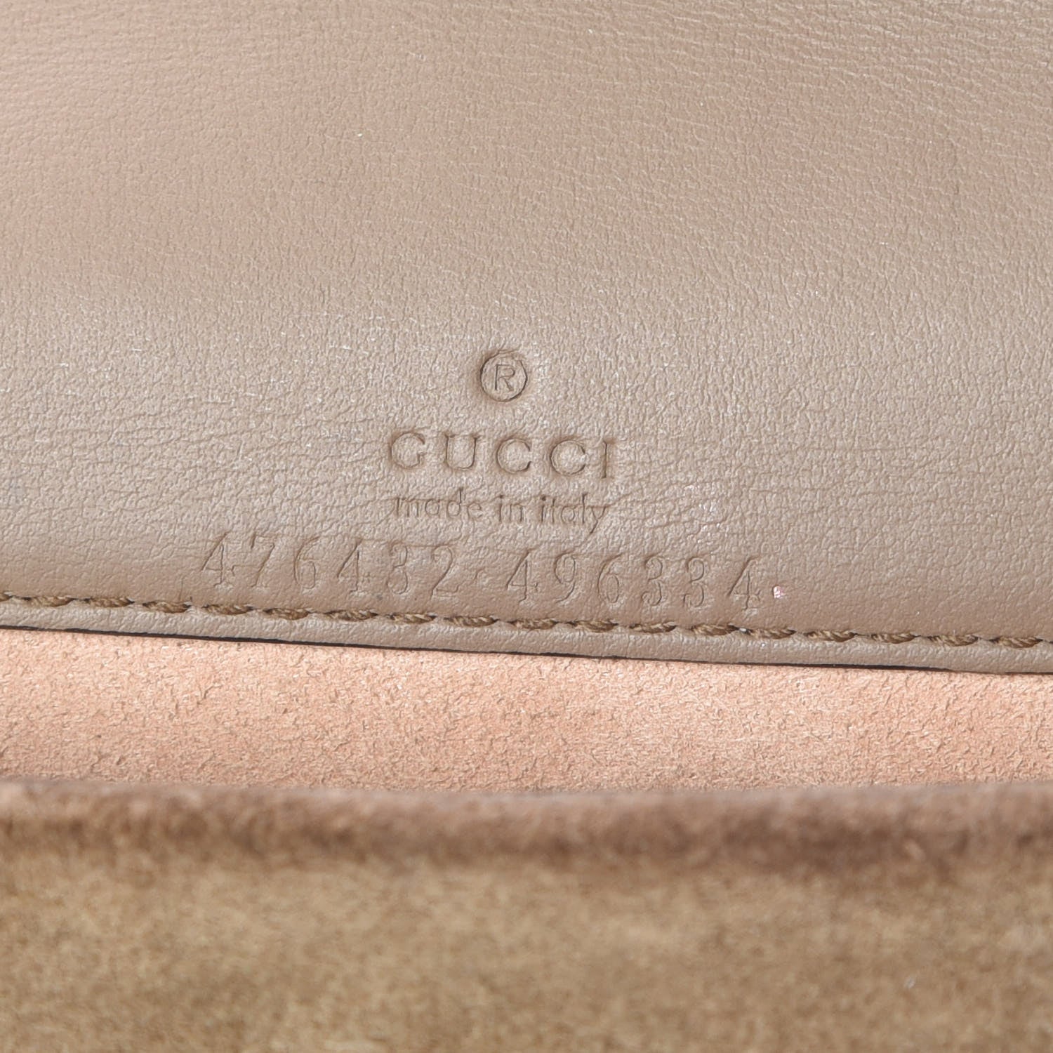 Gucci GG Supreme Monogram Super Mini Dionysus Shoulder Bag Taupe 8 of 10