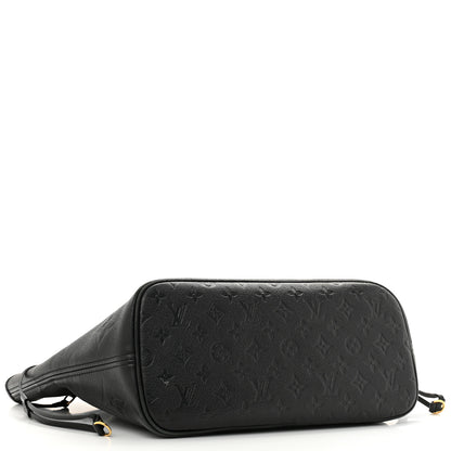 Louis Vuitton Empreinte Monogram Giant Neverfull MM Black 4 of 10