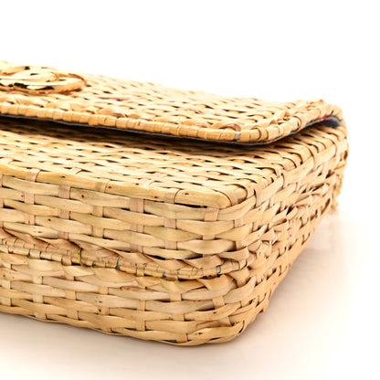 Gucci Glazed Wicker Small Cestino Shoulder Bag Natural 4 of 10