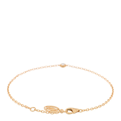Cartier 18K Yellow Gold Diamond SM D'Amour Bracelet 2 of 4