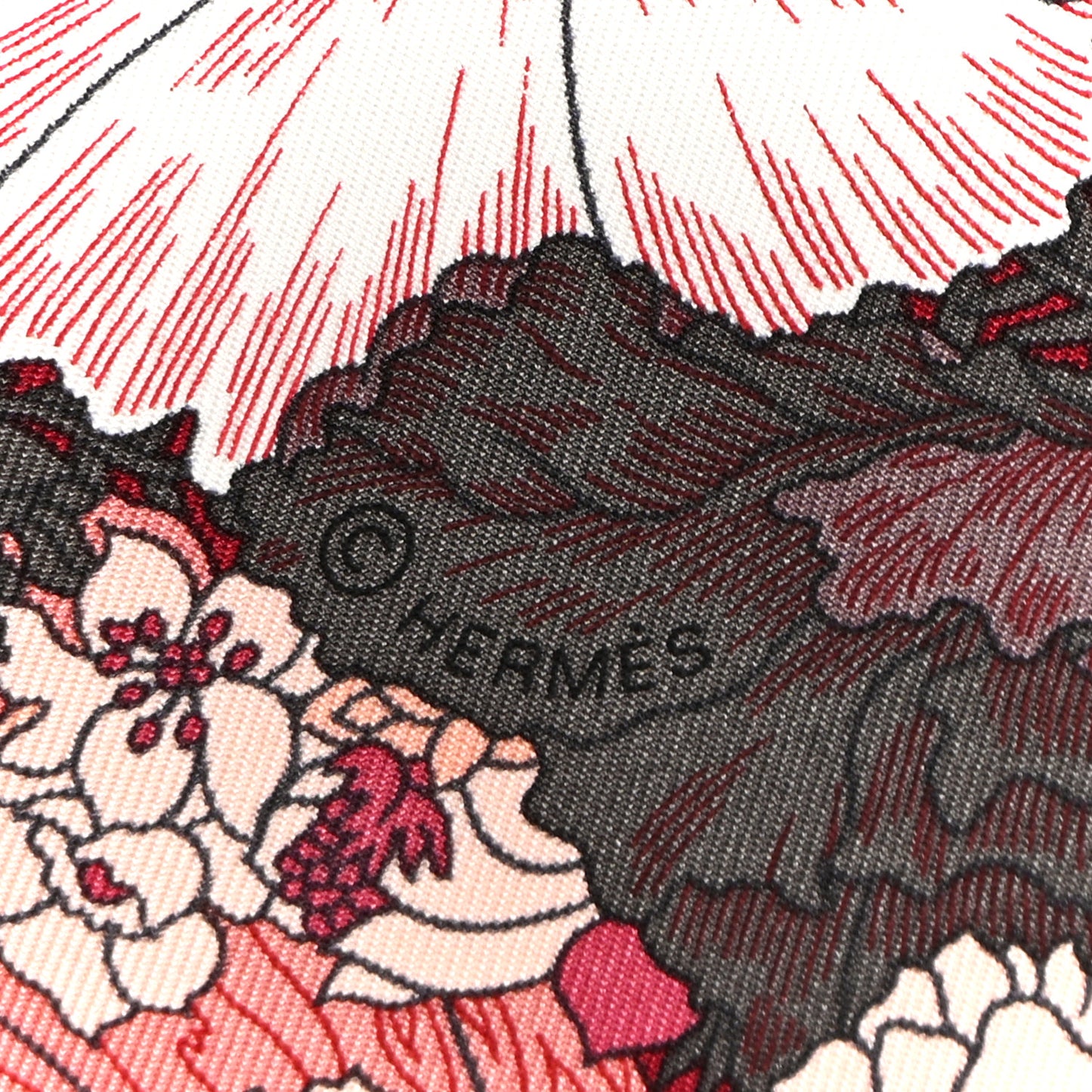 Silk Robe Legere Scarf 90 Rose Lipstick Vieux Rose