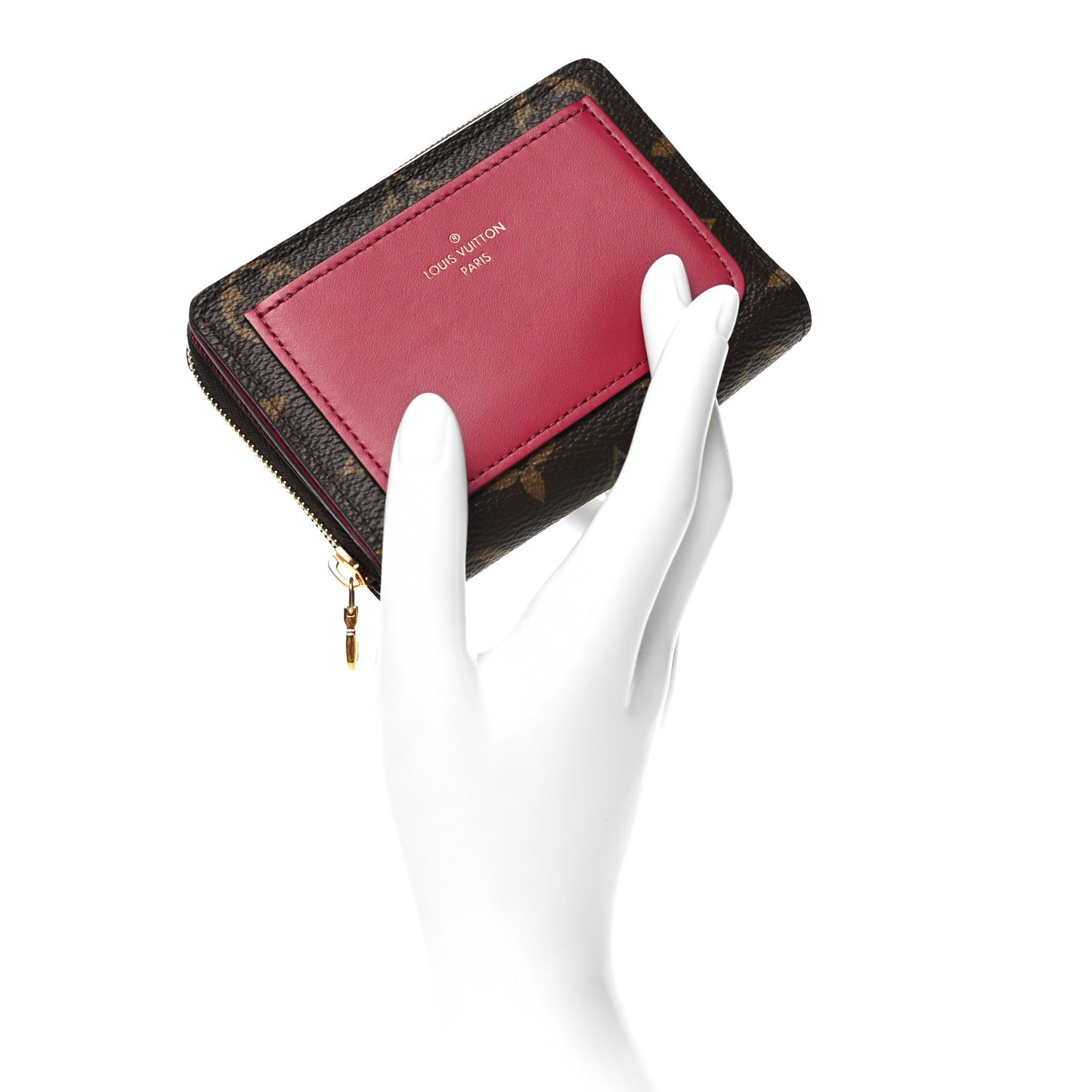 Monogram Lou Wallet Fuchsia