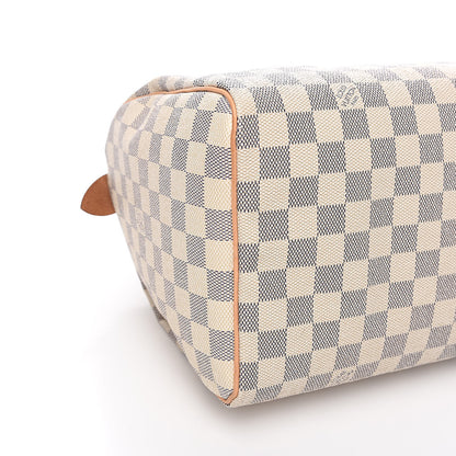 Louis Vuitton Damier Azur Speedy 30 8 of 10