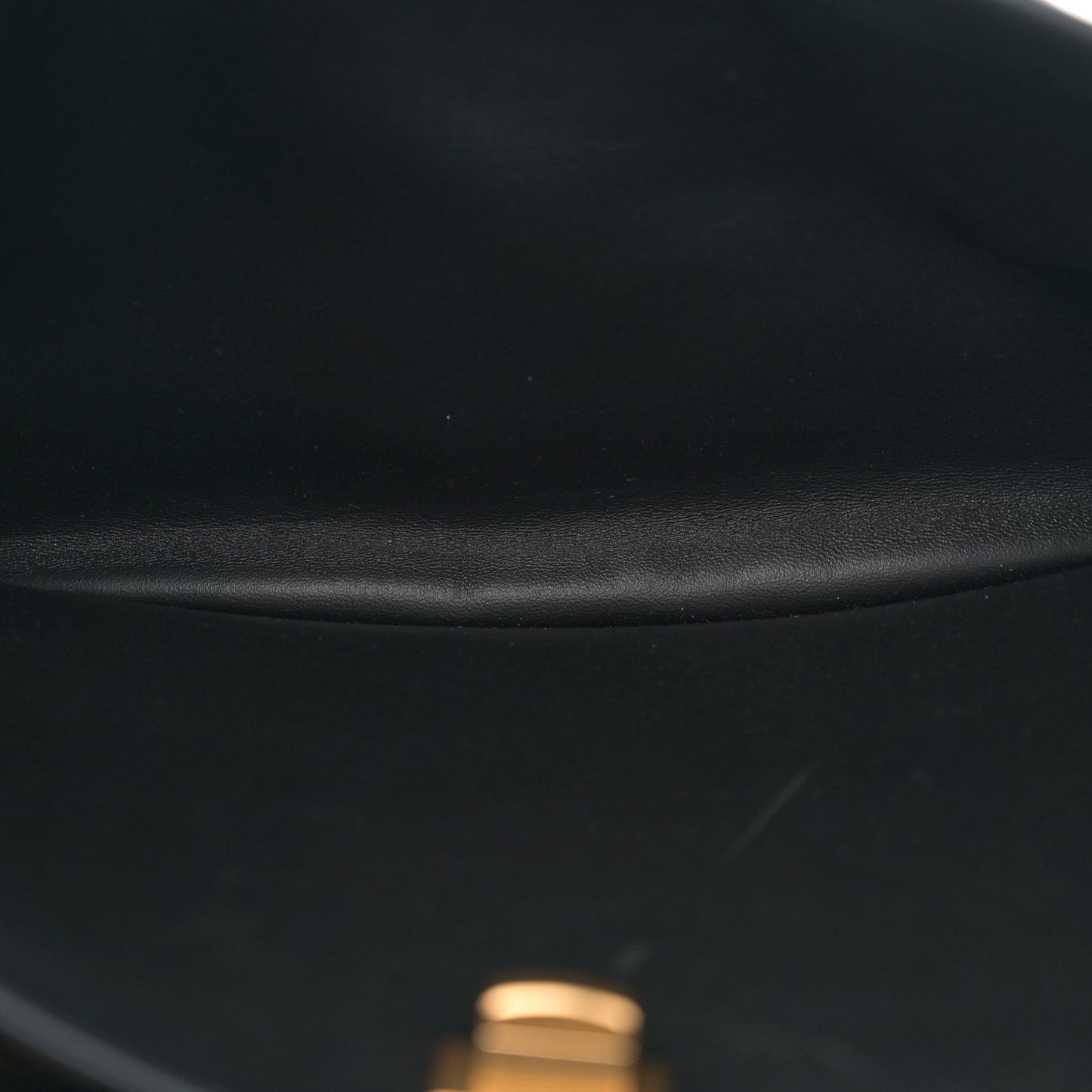 Natural Smooth Calfskin Medium Rodeo Top Handle Handbag Black