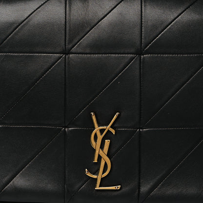 Saint Laurent Lambskin Patchwork Monogram Large Jamie Black 8 of 10