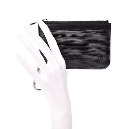 Louis Vuitton Epi Key Pouch Black 2 of 9
