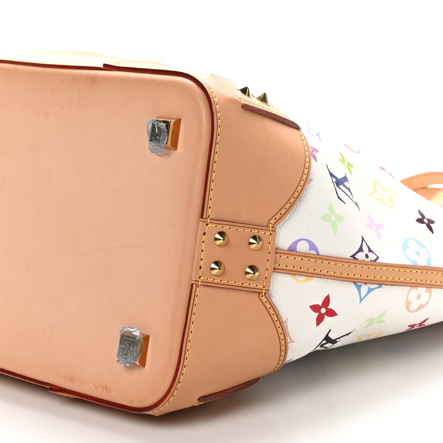 Monogram Multicolor Sharleen GM White
