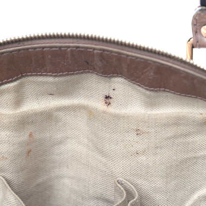 Gucci Metallic Microguccissima Medium Sukey Top Handle Bag Dark Cipria 9 of 15