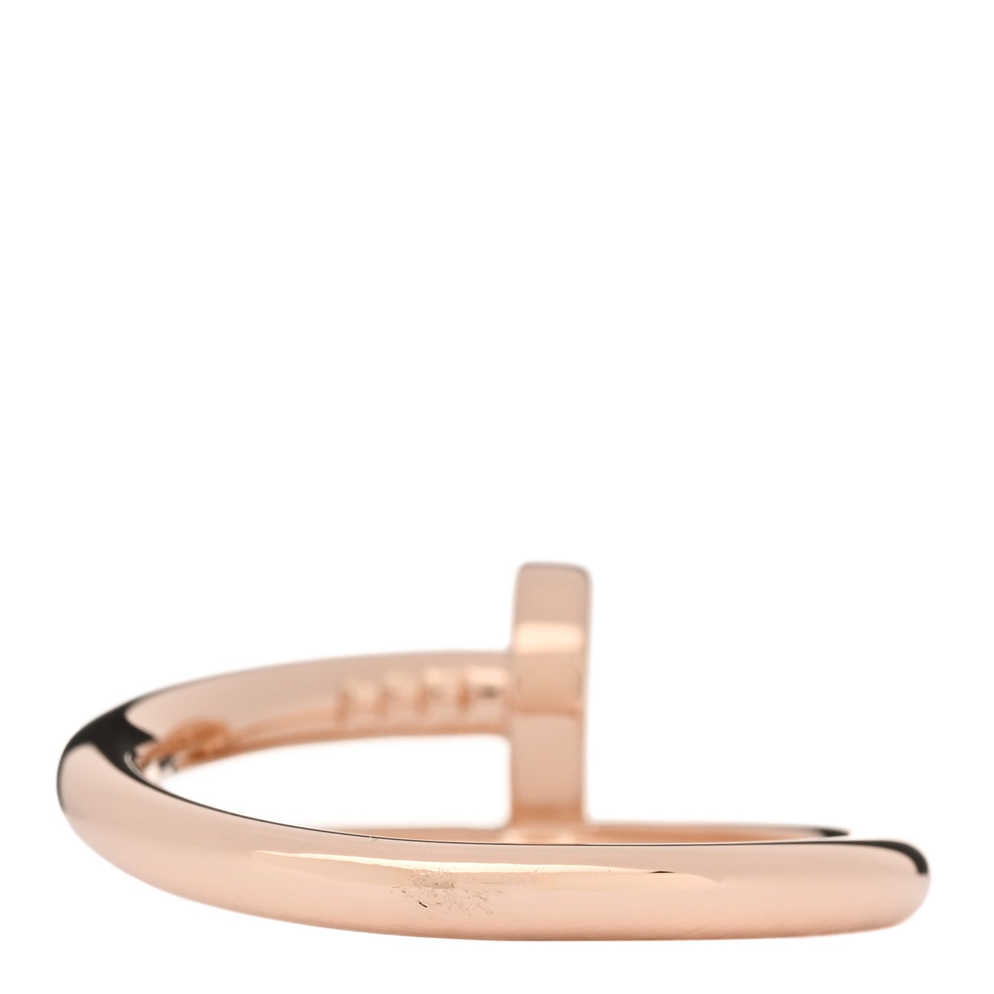 18K Pink Gold Juste Un Clou Ring 59 8.75