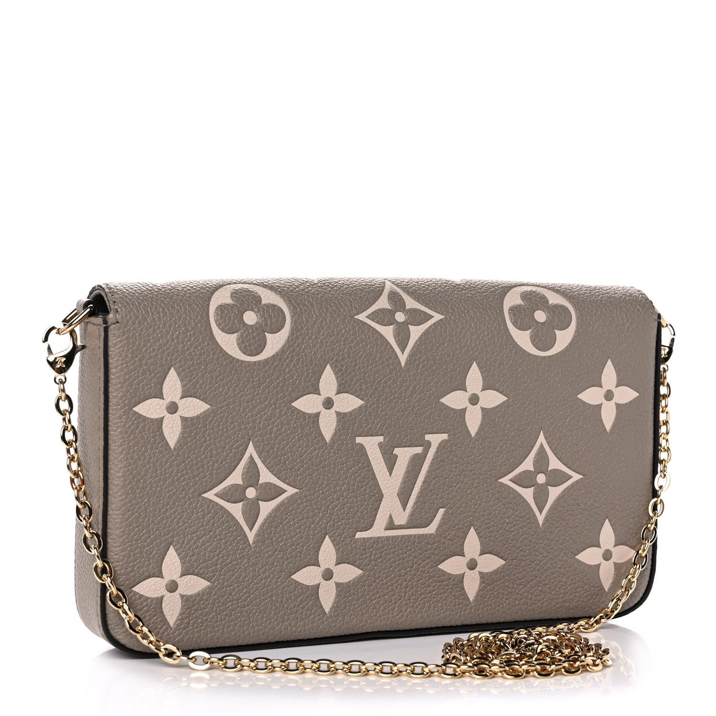 Empreinte Monogram Giant Felicie Pochette Tourterelle Creme