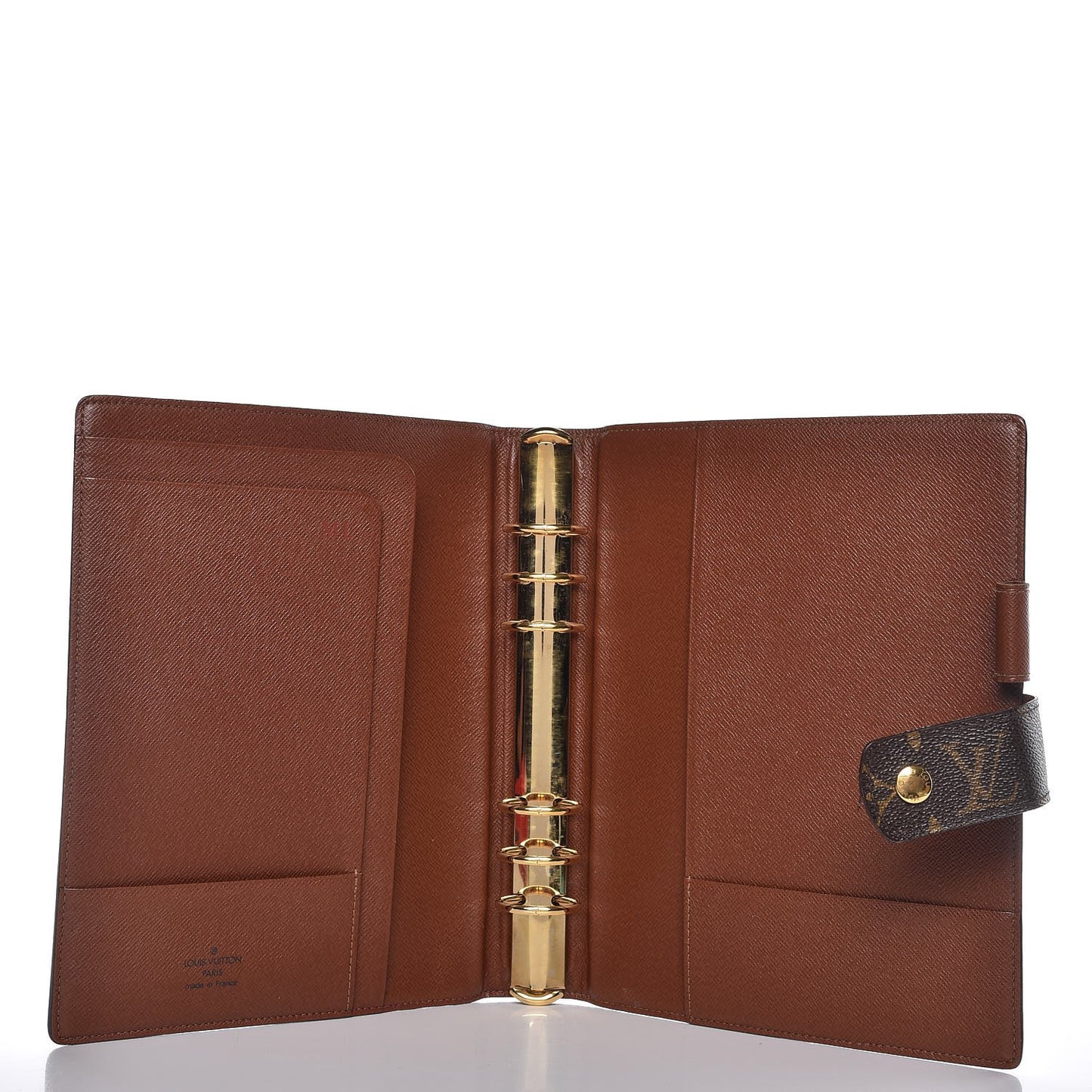 Monogram Large Ring Agenda Cover