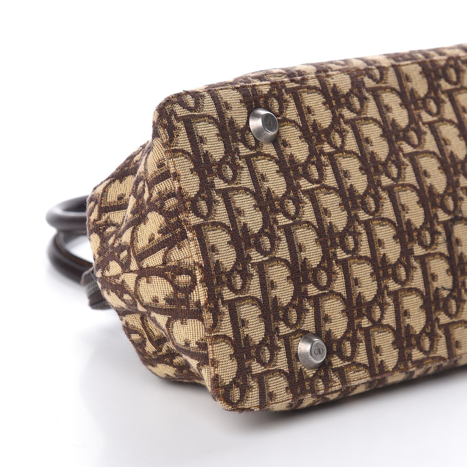 Christian Dior Monogram Flight Tote Brown 9 of 10