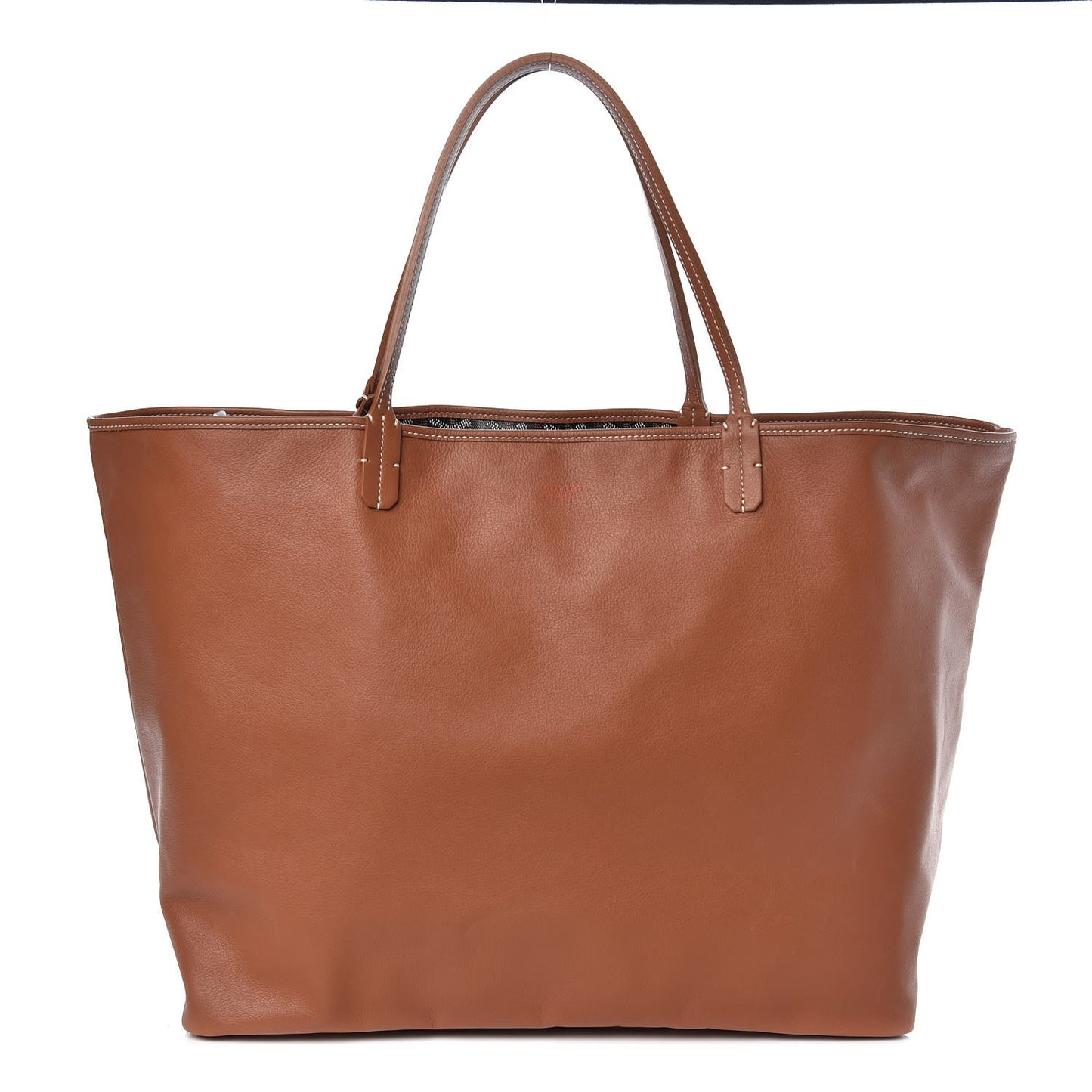 Goyardine Reversible Anjou GM Black Gold