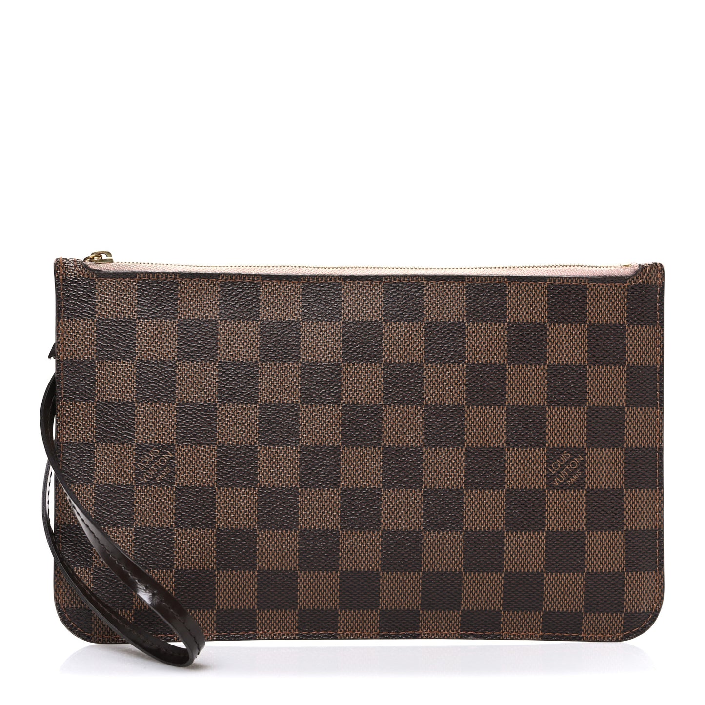 Damier Ebene Neverfull MM GM Pochette Rose Ballerine