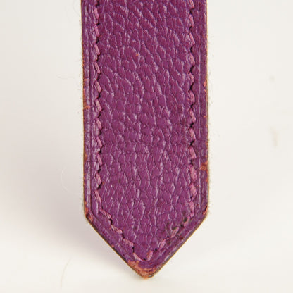 Hermes Chevre Mysore Bearn Gusset Wallet Cyclamen 14 of 15