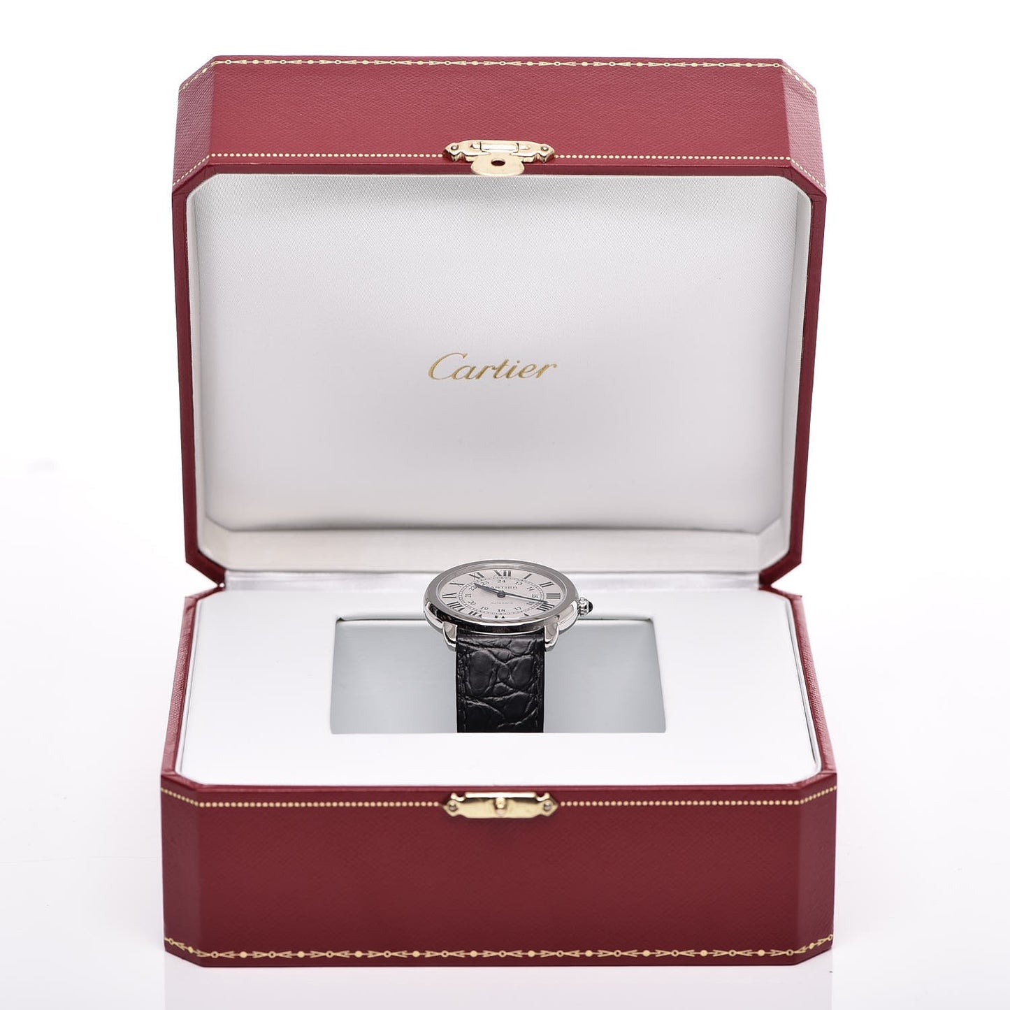 Stainless Steel Alligator 36mm Ronde Solo Automatic Watch