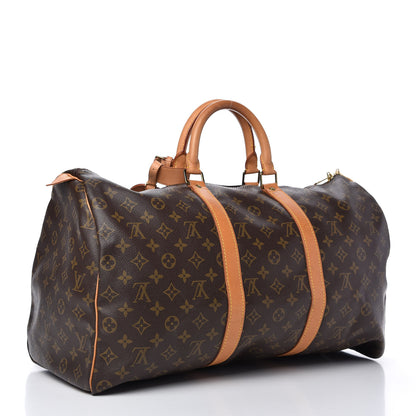 Louis Vuitton Monogram Keepall 50 2 of 14