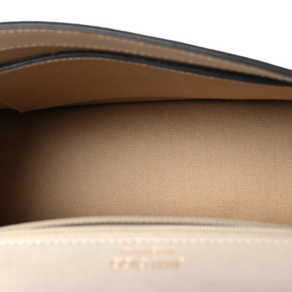 Jimmy Choo Grainy Calfskin JC Top Handle Beige 5 of 9