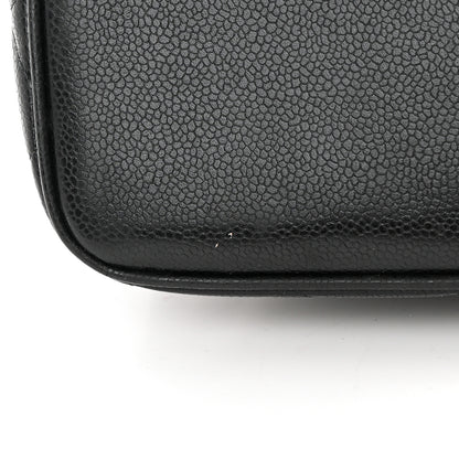 Chanel Caviar Quilted Medallion Tote Black 14 of 15