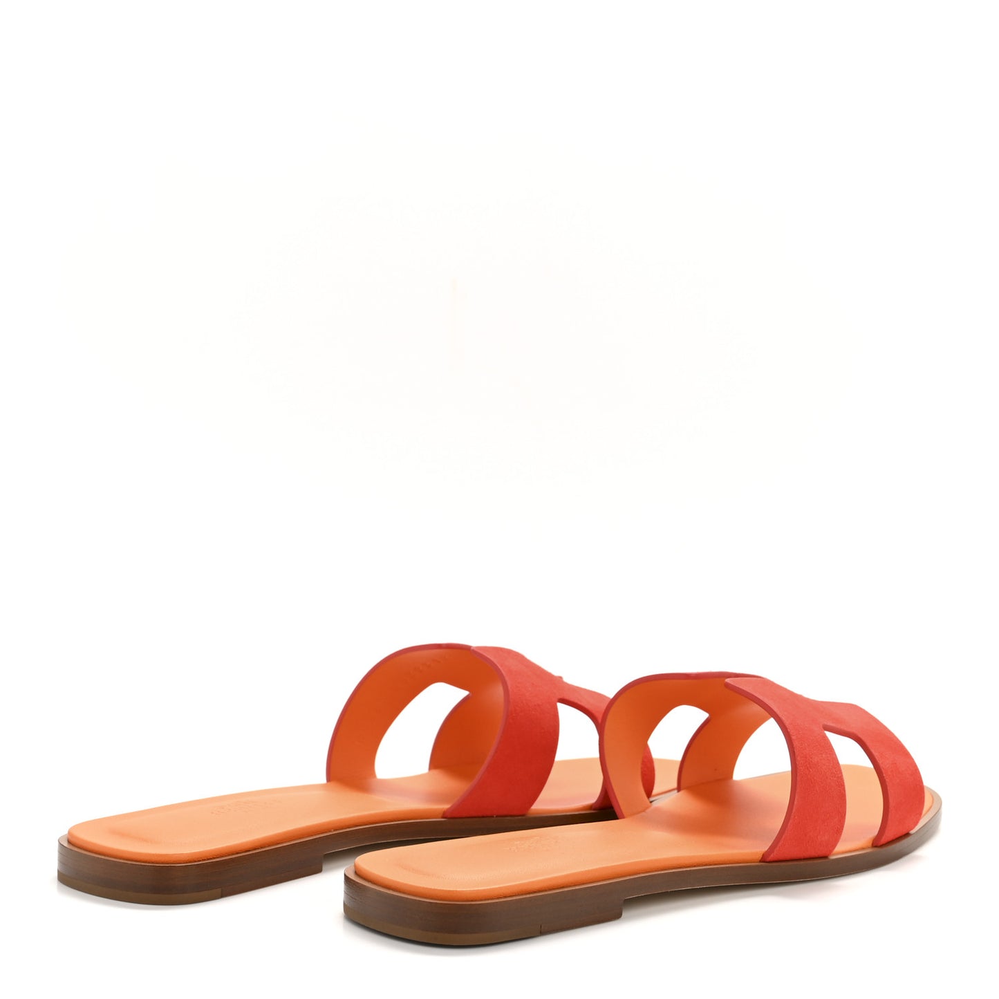 Suede Goatskin Oran Sandals 40 Rouge Ecarlate