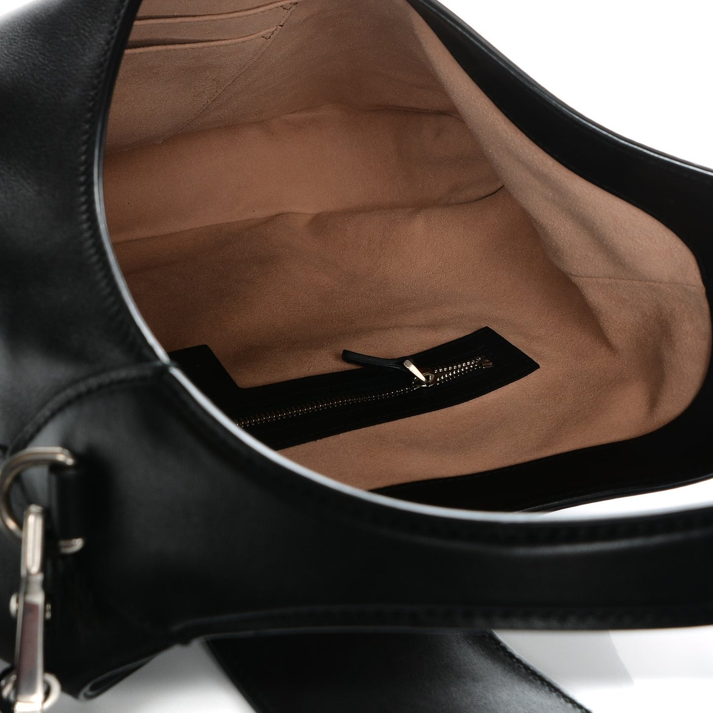 Calfskin Web Medium Dionysus Hobo Black