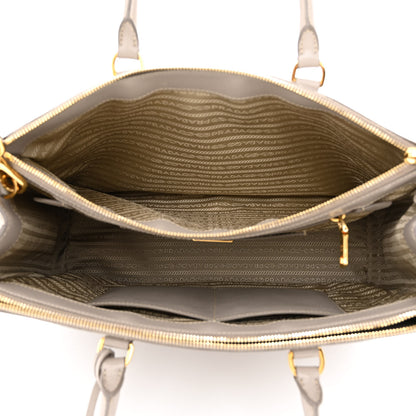 Prada Saffiano Large Galleria Double Zip Tote Argilla 5 of 22