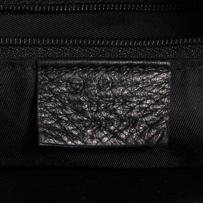 Gucci Guccissima Large Full Moon Tote Black 6 of 7