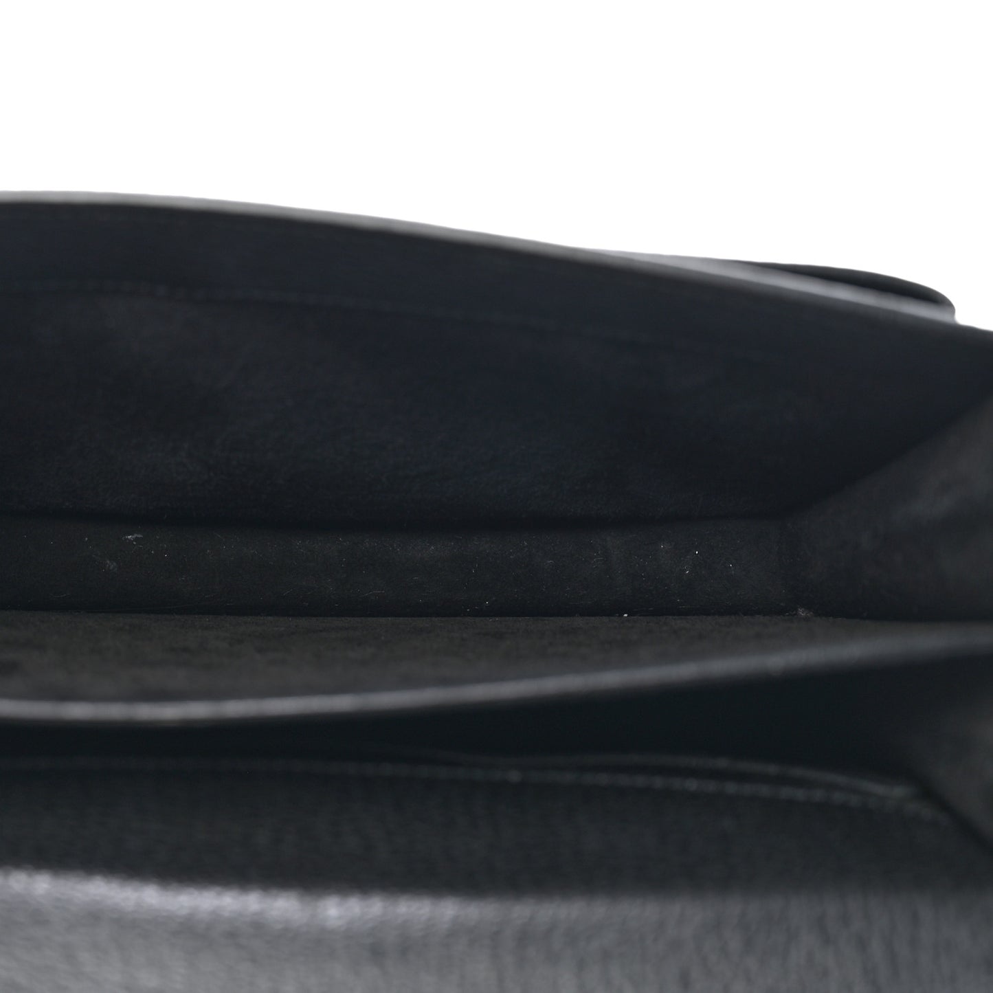 Calfskin Medium Monogram Sunset Satchel Black