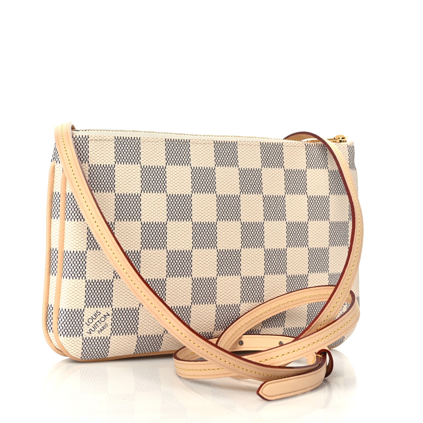 Damier Azur Double Zip Pochette