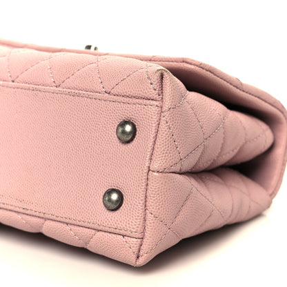 Chanel Caviar Quilted Mini Coco Handle Flap Light Pink 11 of 12