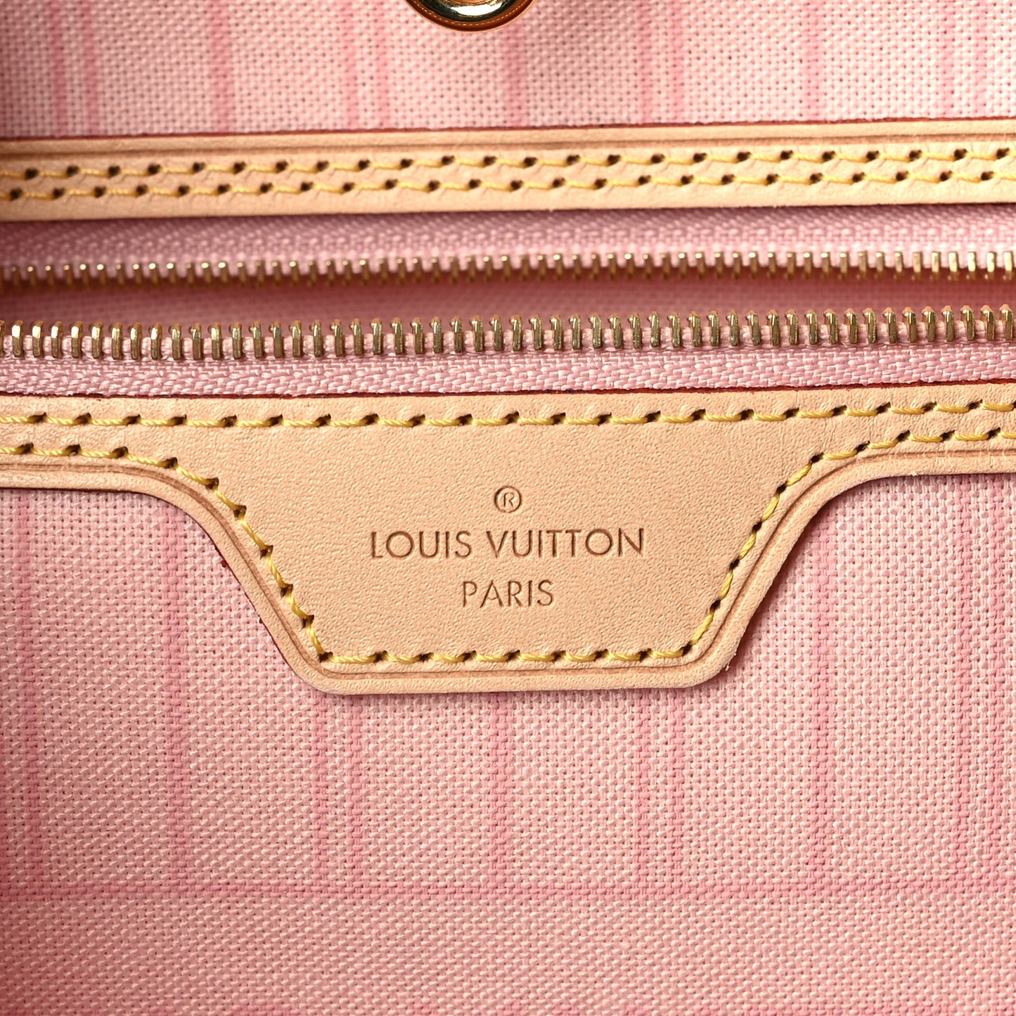 Damier Azur Neo Neverfull MM Rose Ballerine