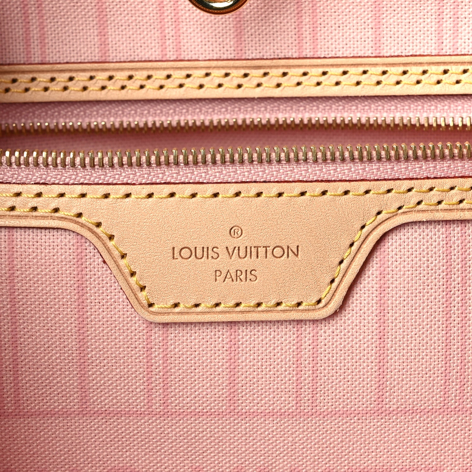 Louis Vuitton Damier Azur Neo Neverfull MM Rose Ballerine 6 of 8