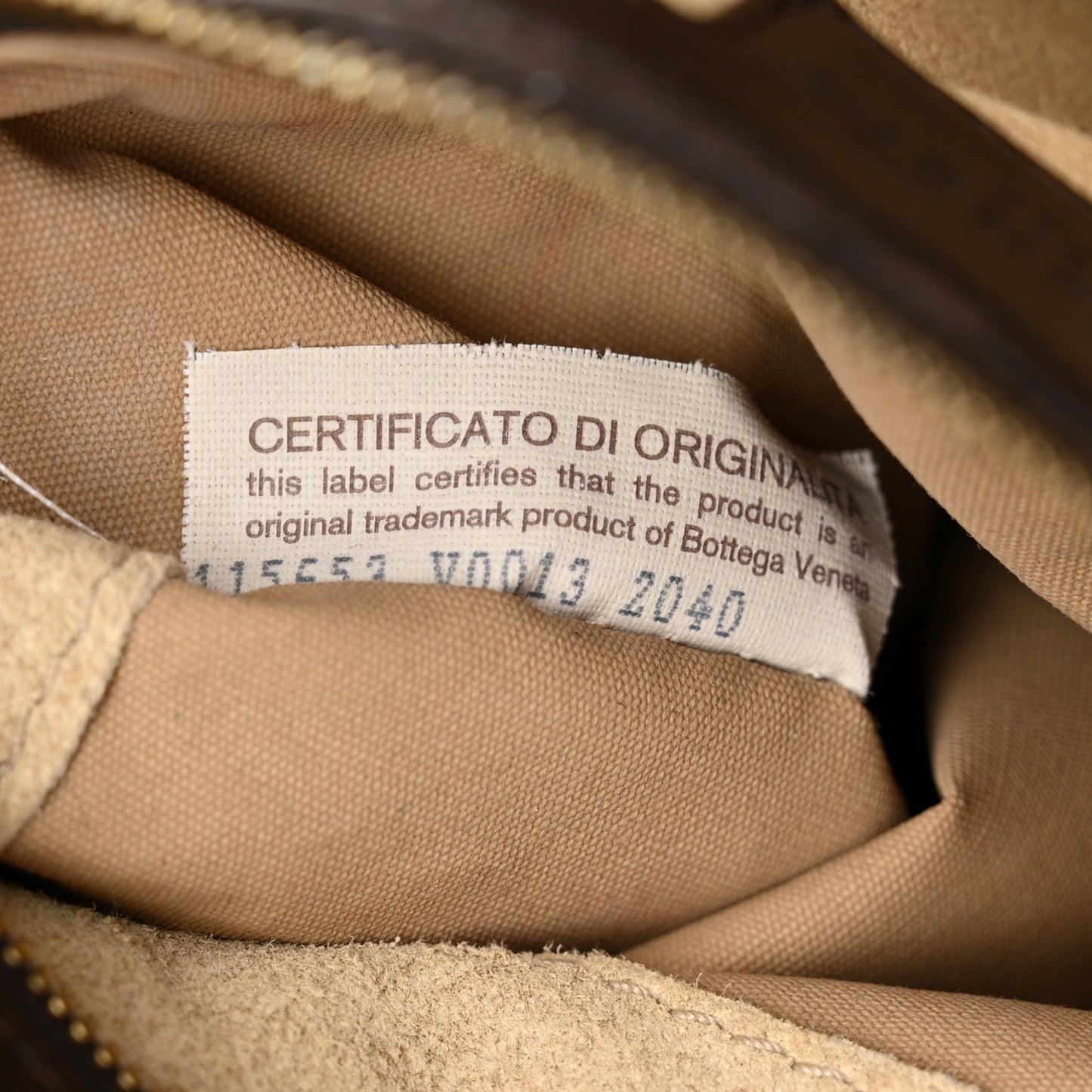 Nappa Intrecciato Medium Veneta Hobo Ebano