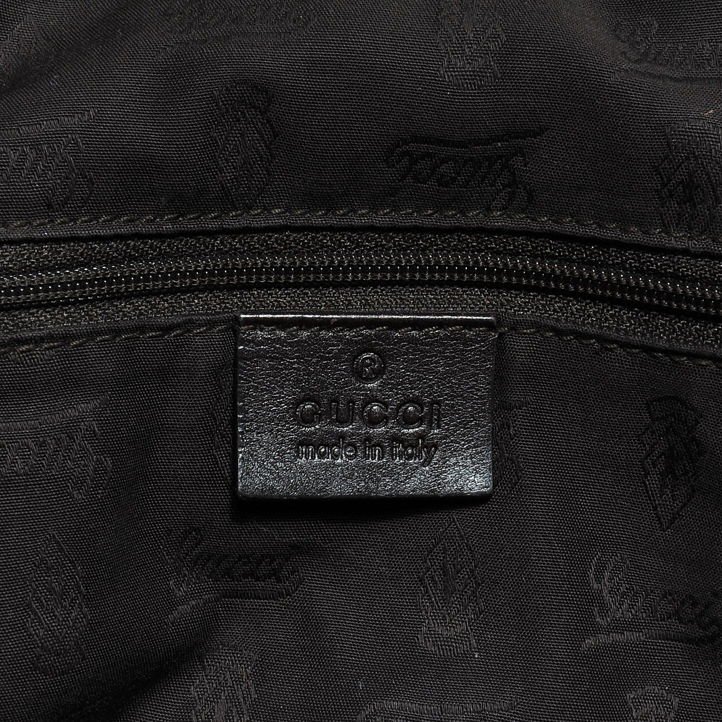Guccissima Medium Sukey Boston Chocolate