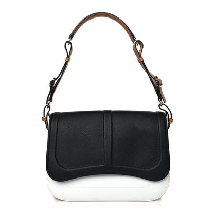 Hermes Epsom Butler Harnais White Black Natural 1 of 10