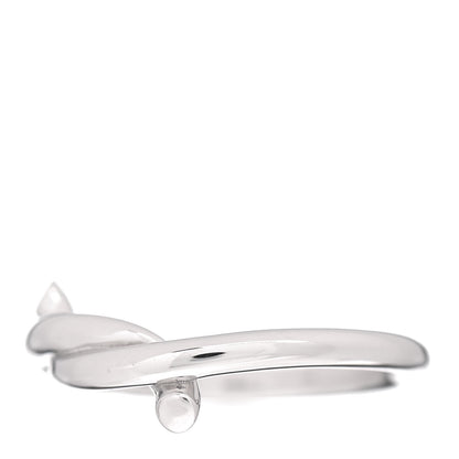 Cartier 18K White Gold Entrelaces Ring 57 8 3 of 5