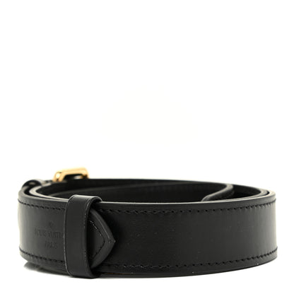 Louis Vuitton Calfskin Odeon PM Adjustable Shoulder Strap Black 2 of 5