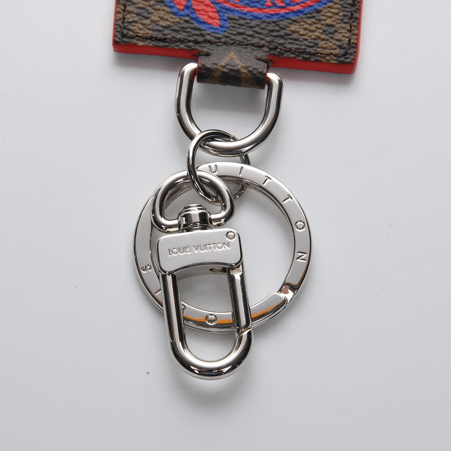 Monogram Illustrated LV League Bag Charm Key Ring