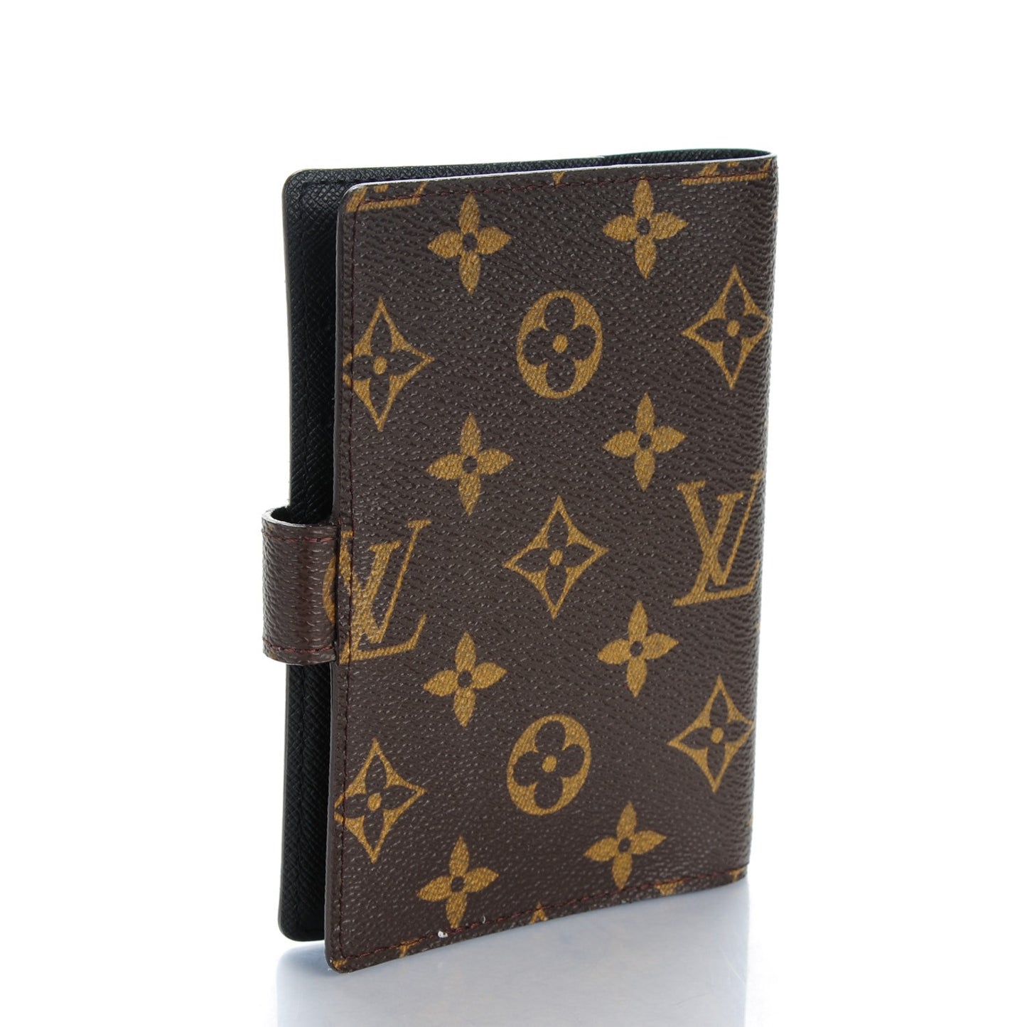 Monogram Koala Small Ring Agenda Cover Black