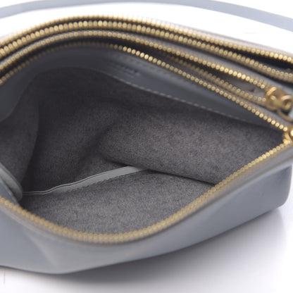 Celine Lambskin Small Trio Crossbody Bag Storm 5 of 13