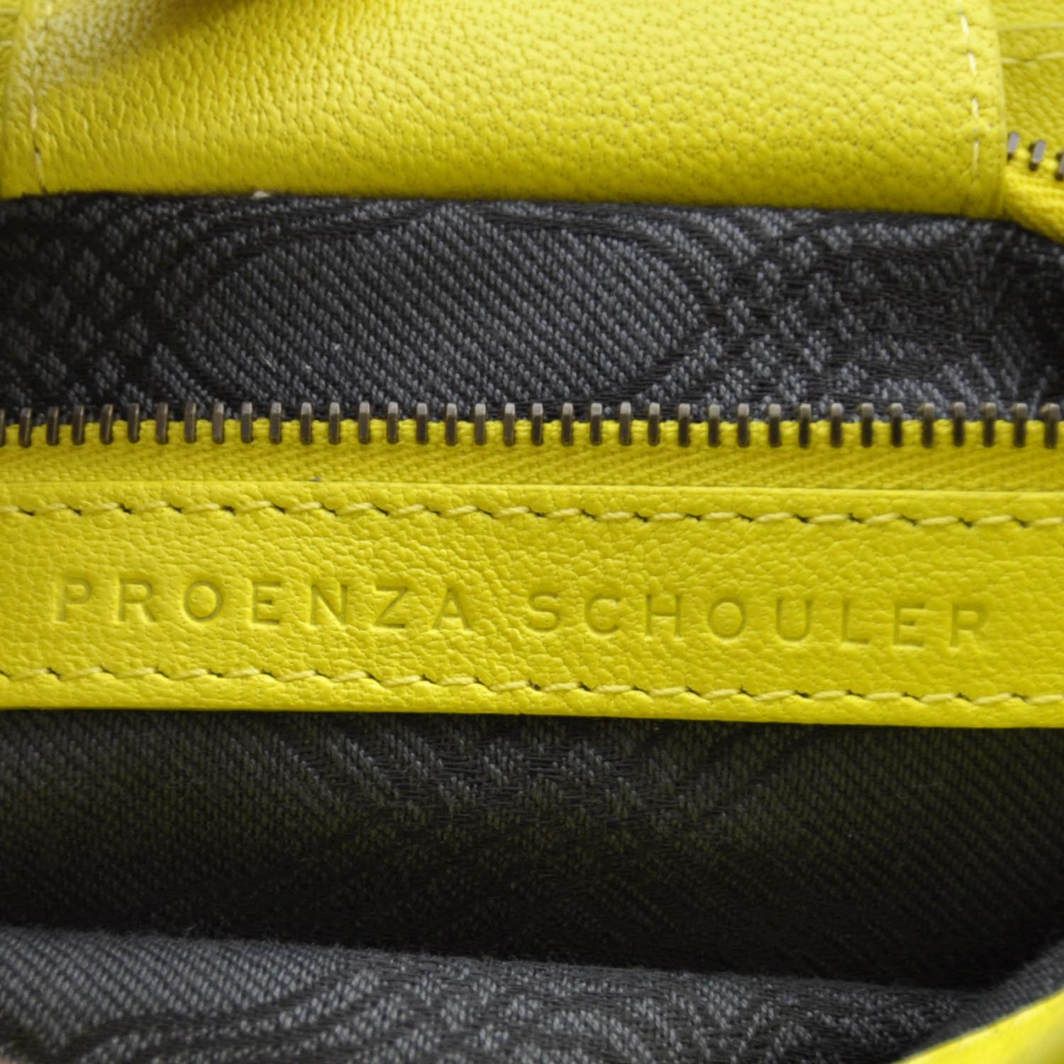 Proenza Schouler Leather PS1 Pochette Citron 6 of 8