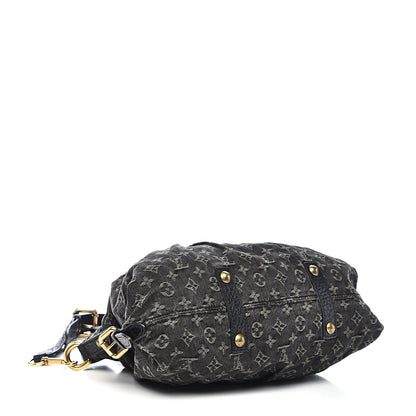 Louis Vuitton Denim Neo Cabby MM Black 4 of 11