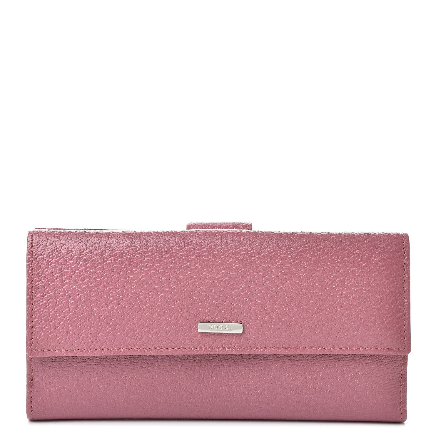 Gucci Calfskin Continental Wallet Pink 1 of 10