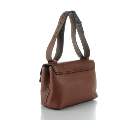 Gucci Cellarius Calfskin GG Marmont Shoulder Bag Nut Brown 3 of 7