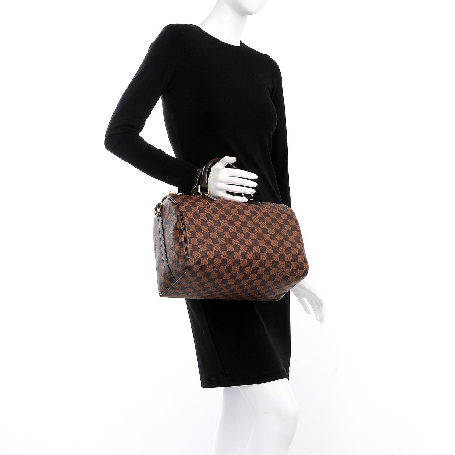 Damier Ebene Speedy Bandouliere 30