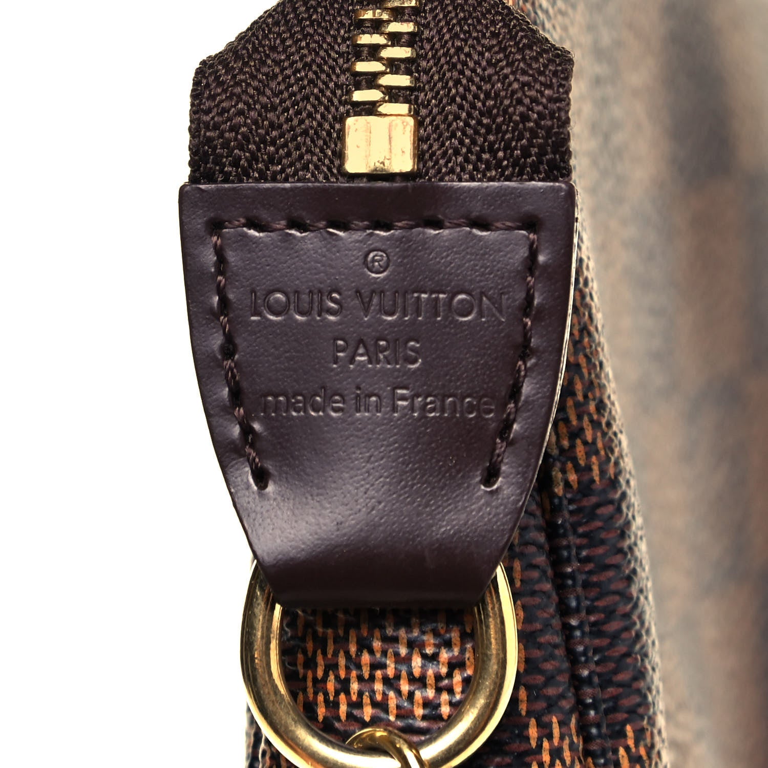 Louis Vuitton Damier Ebene Mini Pochette Accessories 7 of 7