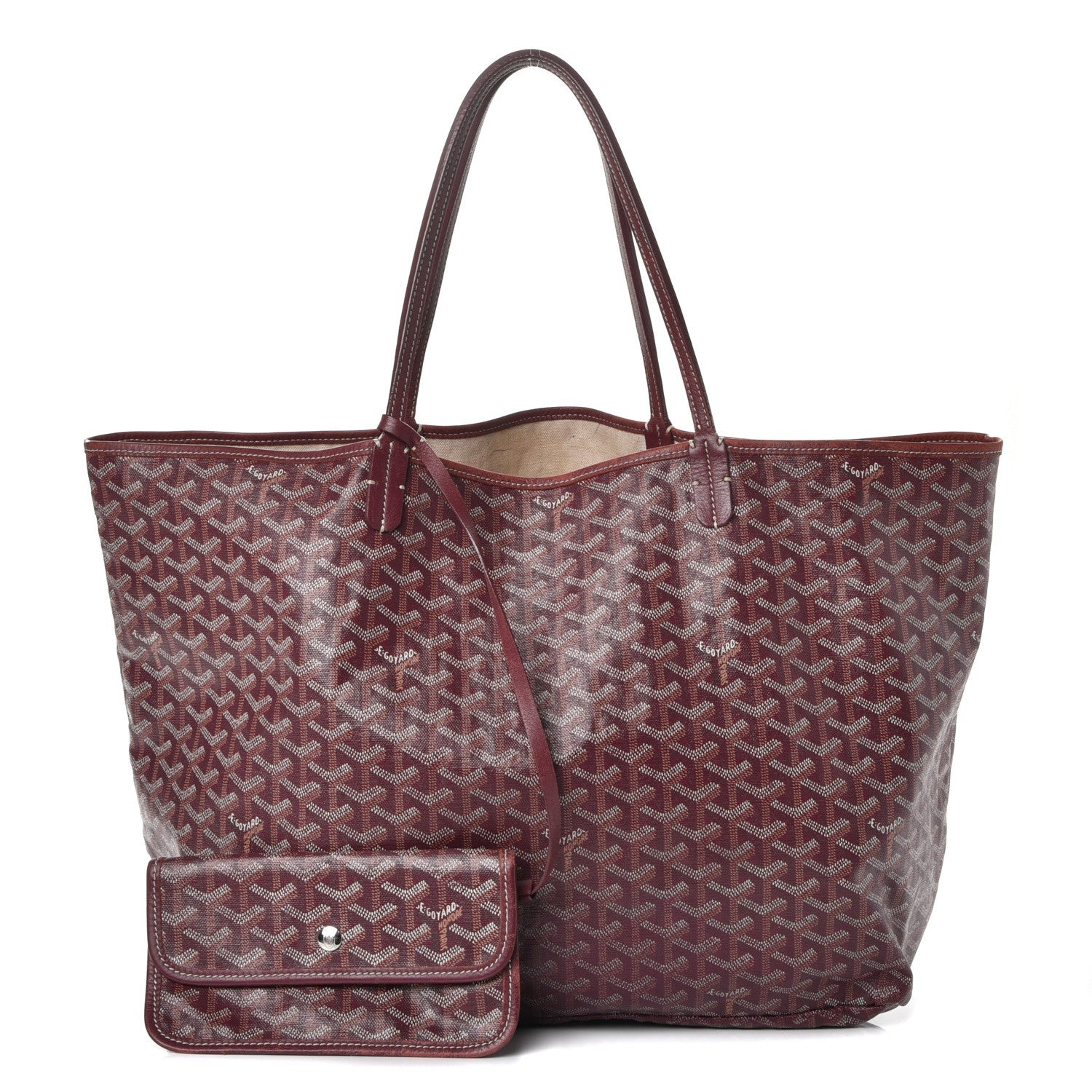 Goyard Goyardine Saint Louis GM Burgundy 1 of 17