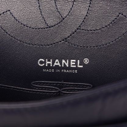 Chanel Aged Calfskin Quilted 2.55 Reissue 225 Flap Navy 8 of 11